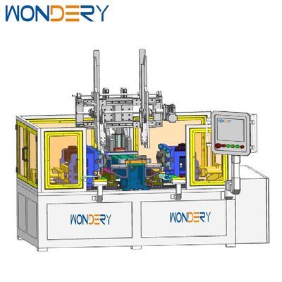 কেনা Intercooler Core Assembly Machine 220V PLC Control 1.5min Cycle অনলাইনে উৎপাদন