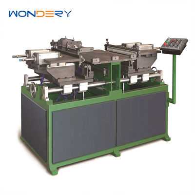 কেনা Semi-Automatic Aluminum Radiator Core Assembly Machine 500kg PLC Control অনলাইনে উৎপাদন
