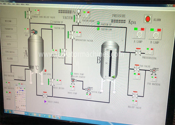 VPI2800 মোটর এবং ট্রান্সফরমার জন্য সম্পূর্ণ স্বয়ংক্রিয় ভ্যাকুয়াম চাপ impregnation সরঞ্জাম বিচ্ছিন্নতা D2800*H3400mm