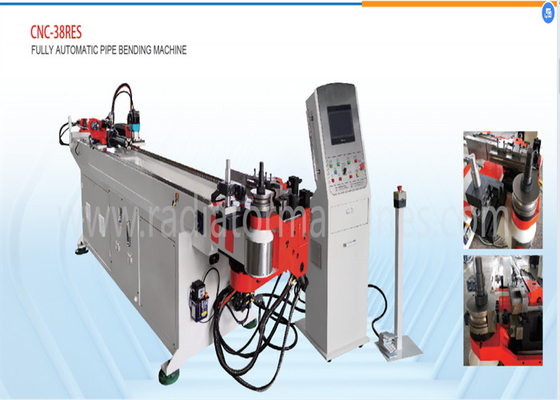 CNC-38RES বৈদ্যুতিক সার্ভো ড্রাইভ সহ বৃত্তাকার পাইপ জন্য স্বয়ংক্রিয় নমন মেশিন