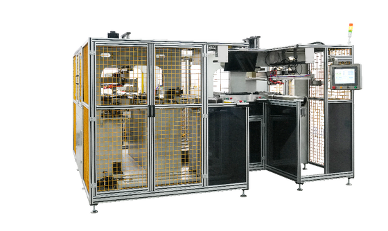 ২০০-৮০০ মিমি হেডার প্লেট পিচ। Twin-Machine Linked Radiator Water Chamber Crimping Line। অ্যালুমিনিয়াম-প্লাস্টিকের রেডিয়েটরের জন্য সিঙ্ক্রোনিক ৪-পার্শ্বযুক্ত ক্রাম্পিং এবং মিশ্র-প্রবাহ উত্পাদন ব্যবস্থা।