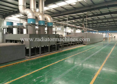 বৈদ্যুতিক ও গ্যাস অ্যালুমিনিয়াম রেডিয়েটর Brazing ফার্নেস 250 * 1200 মিমি উচ্চ দক্ষতা