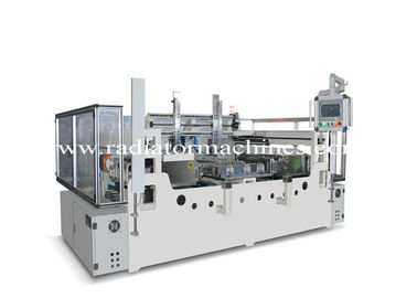 220V 50HZ অ্যালুমিনিয়াম অটো রেডিয়েটর কোর বিল্ডার 350-800mm ফ্ল্যাট টিউব দৈর্ঘ্য