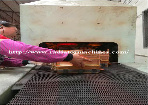 হিটারের জন্য 850 ডিগ্রি সেলসিয়াস প্রতিরক্ষামূলক বায়ুমণ্ডল ক্রমাগত ব্রেজিং ফার্নেস