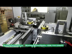 ৪ পার্শ্ব স্বয়ংক্রিয় হিটার প্লাস্টিক ট্যাঙ্ক ক্রাইম্পিং ক্লিংচিং মেশিন রোলিং প্রক্রিয়া