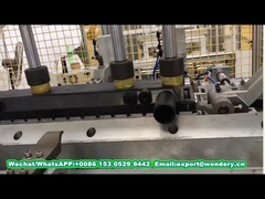 অ্যালুমিনিয়াম রেডিয়েটর প্লাস্টিক ট্যাঙ্কের ক্লিংচিং / ক্রাইম্পিং মেশিন