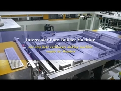 কিভাবে একটি অটো ইন্টারকুলার কোর বিল্ডার মেশিন কাজ করে?