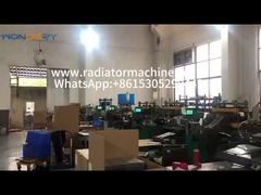 আলুমিনিয়াম ফিন তৈরীর মেশিন তাপ এক্সচেঞ্জার শীতল টার্বুলেটর ফিনের জন্য