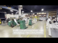 পাওয়ার জেনারেটর অ্যালুমিনিয়াম ফিন স্ট্যাম্পিং মেশিন তরঙ্গ, ল্যান্স অফসেট এবং সরল ফিনের জন্য