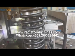 কার্ভযুক্ত লোভারেড অ্যালুমিনিয়াম ফিন মেকিং রিসিপ্রোকেটিং ফিন স্ট্যাম্পিং মেশিন