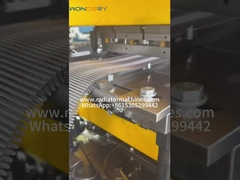 অ্যালুমিনিয়াম লুভারযুক্ত রেডিয়েটর ফিন তৈরির মেশিন, ফিন স্ট্যাম্পিং প্রেস