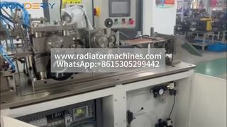 This Copper-Aluminum Fin Machine Makes Heat Exchanger Fin Production More Efficient